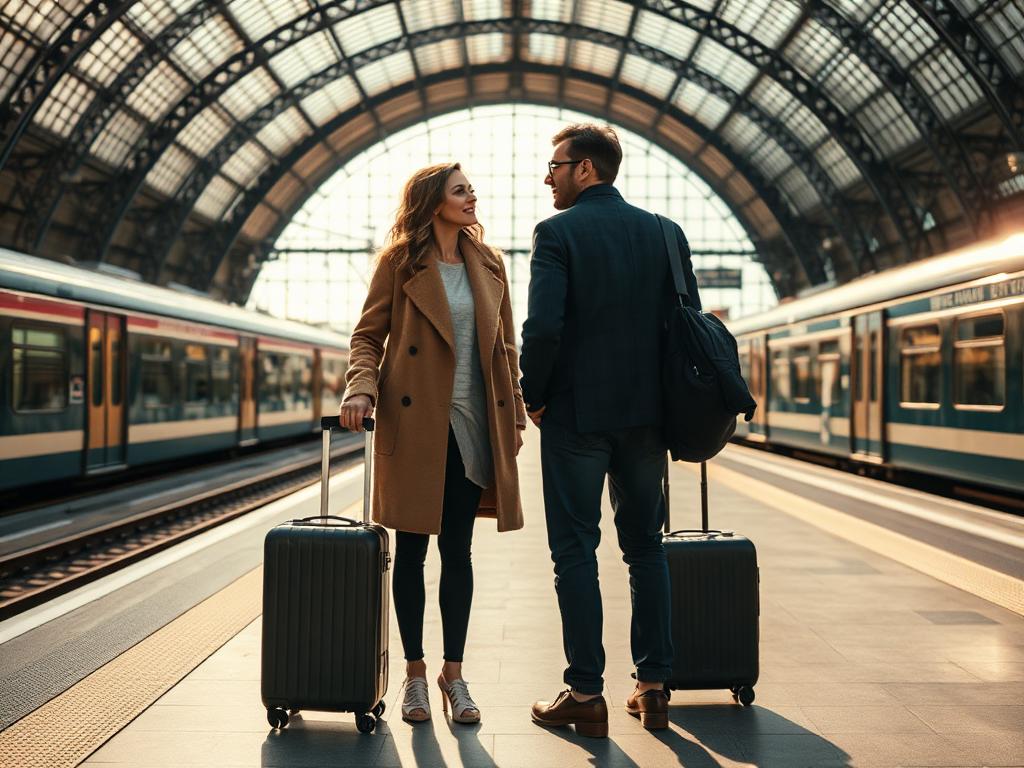 Train stations